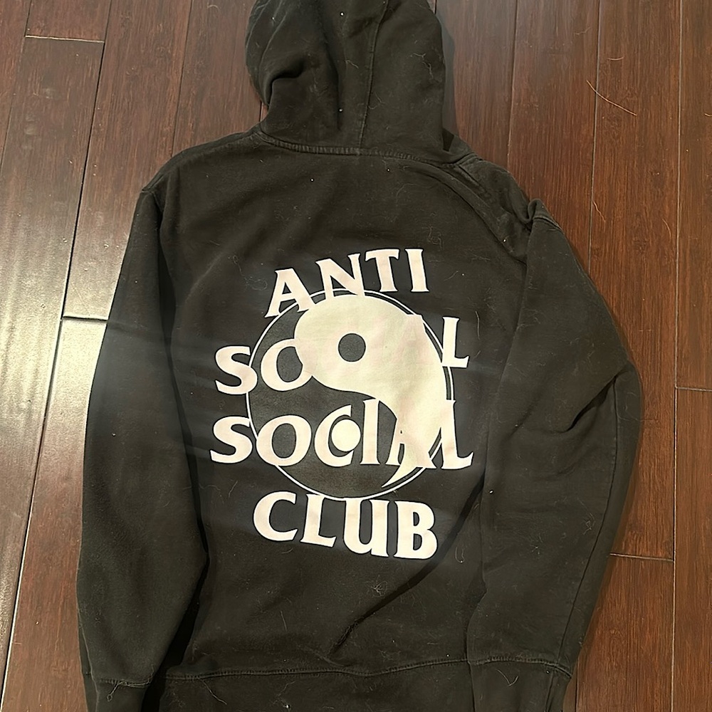 Anti social social club hoodie size medium